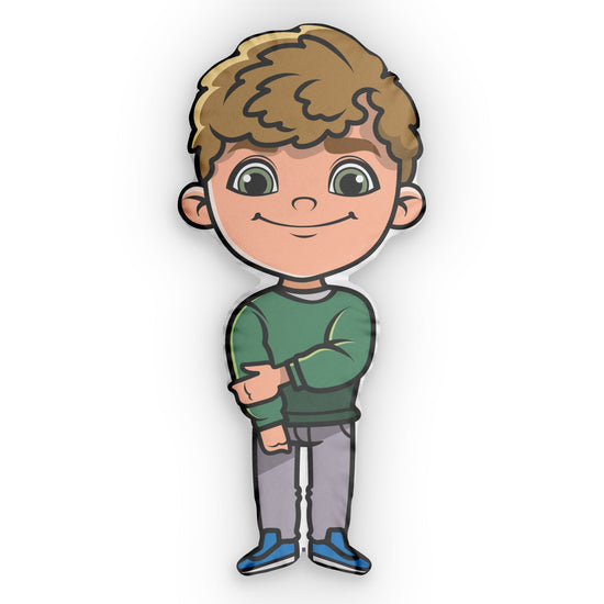 Brian Johnson-Shaped Pillow - Fandom-Made