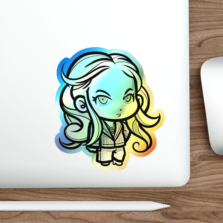 Rose Holographic Sticker