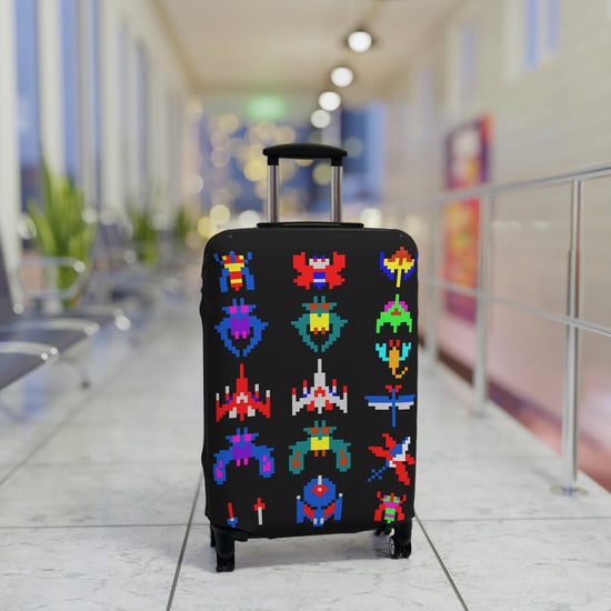 Galaga Luggage Cover - Fandom-Made