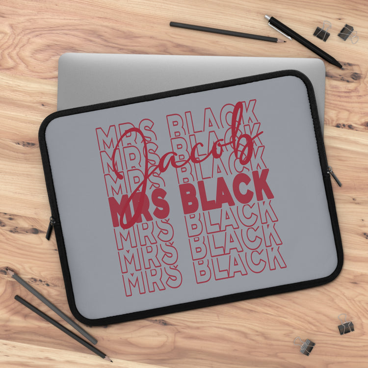 Mrs. Jacob Black Laptop Sleeve