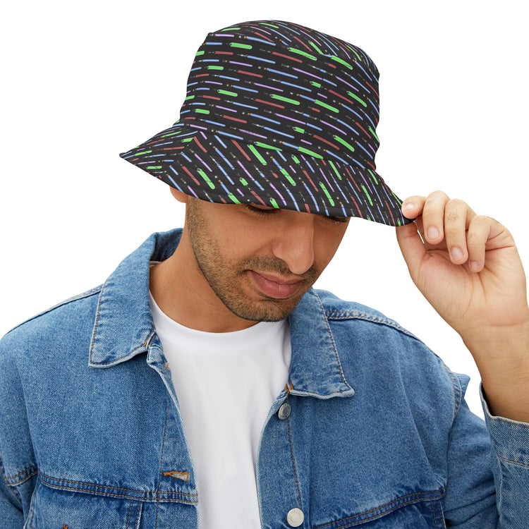 Lightsabers All-Over Print Bucket Hat - Fandom-Made