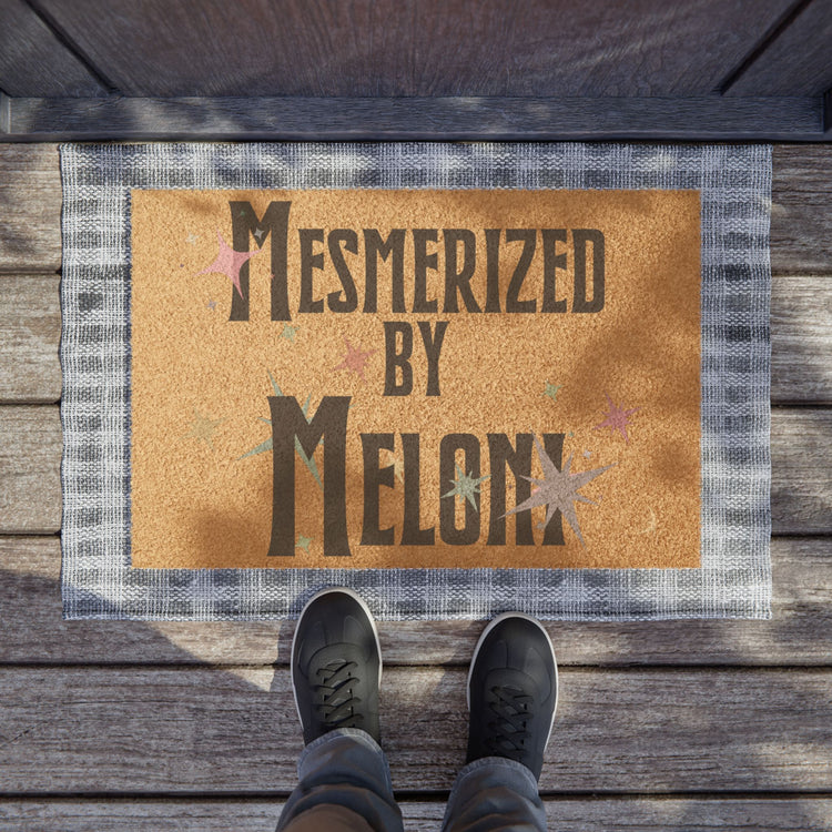 Mesmerized By Meloni Doormat - Fandom-Made