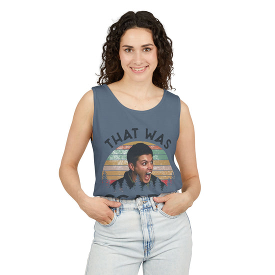 That Was Scary Tank Top - Fandom-Made