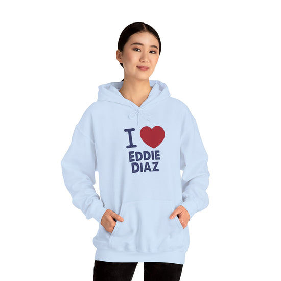 I Love Eddie Diaz Unisex Hoodie - Fandom-Made