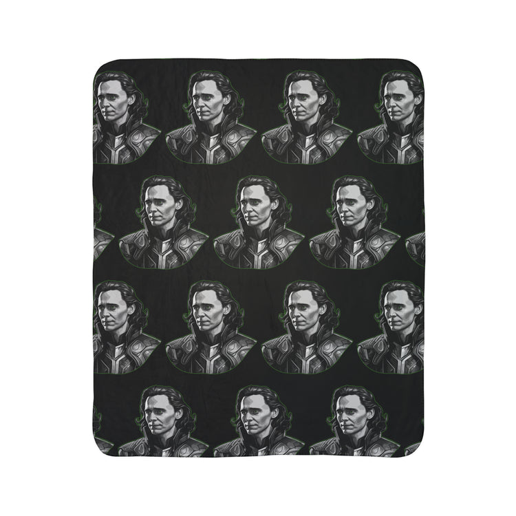 Burdened With Glorious Purpose Fleece Sherpa Blanket - Fandom-Made