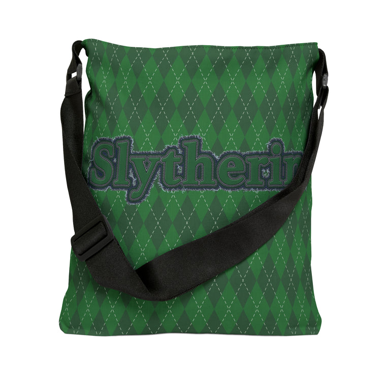 Slytherin Embroidery Design Adjustable Tote Bag - Fandom-Made