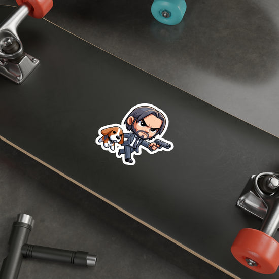 John Wick And Daisy Die-Cut Stickers - Fandom-Made