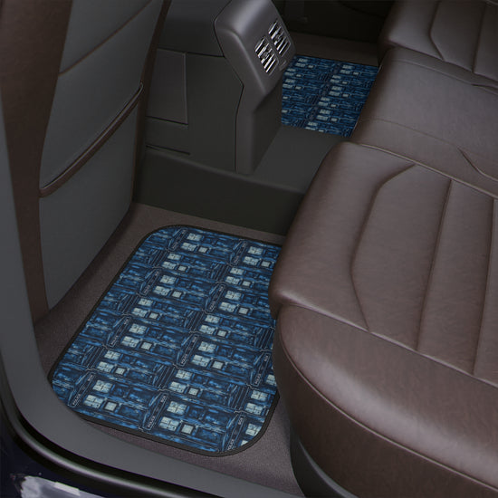 Tardis All-Over Print Car Floor Mat - Fandom-Made