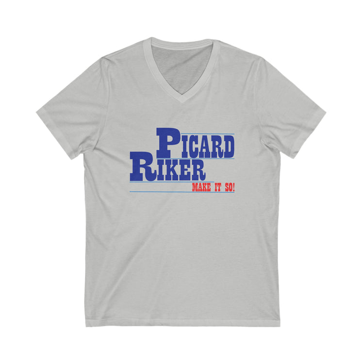 Picard Riker V-Neck Tee