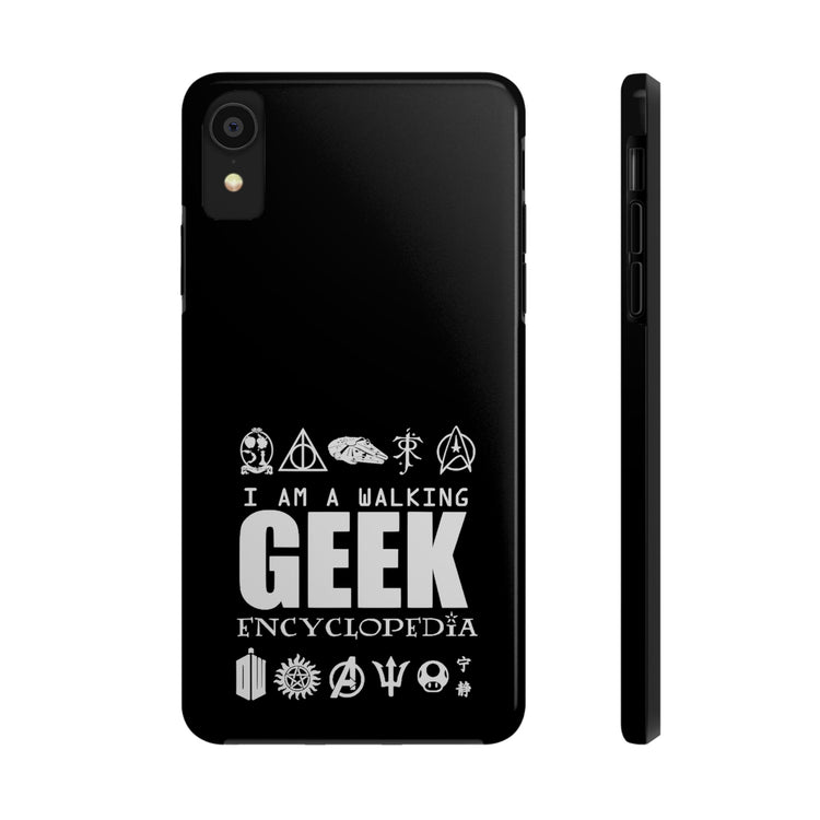 Geekdom Encyclopedia Phone Cases