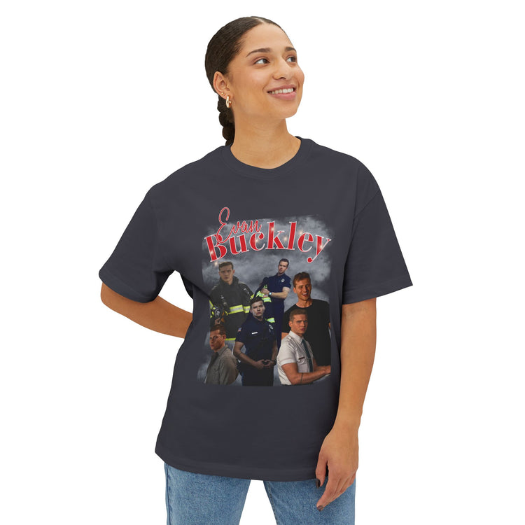 Evan Buckley Unisex Oversized Boxy Tee