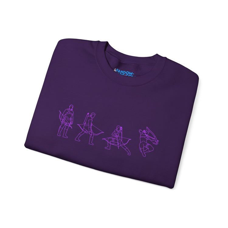 Hawkeye Outline Sweatshirt