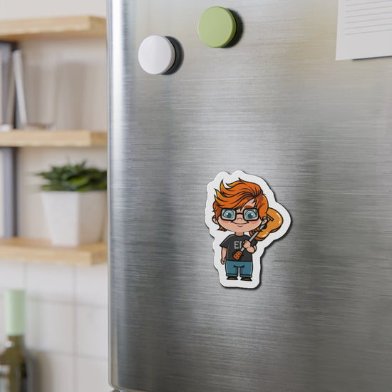 Ed Sheeran Die-Cut Magnet - Fandom-Made