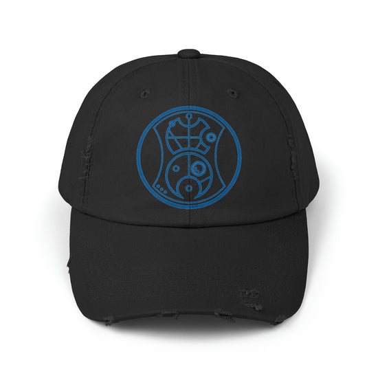 Hello Sweetie in Gallifreyan Distressed Cap - Fandom-Made