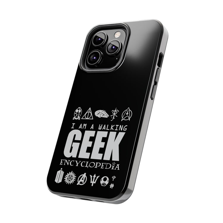 Geekdom Encyclopedia Phone Cases