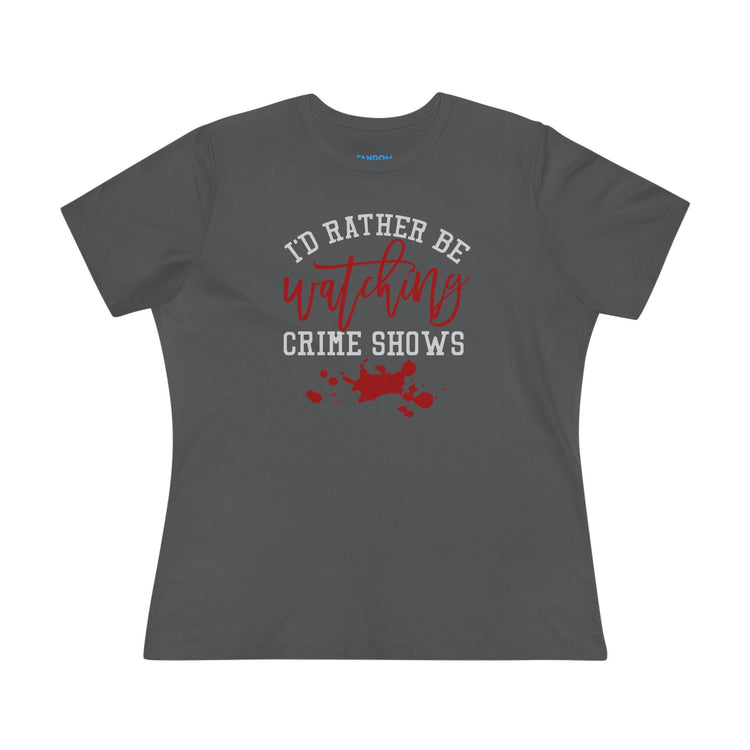 Crime Shows Women's Relaxed T-Shirt