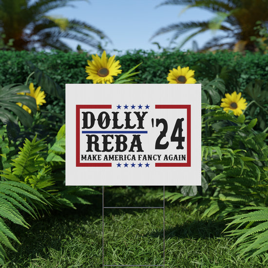 Dolly Reba 2024 Yard Sign - Fandom-Made