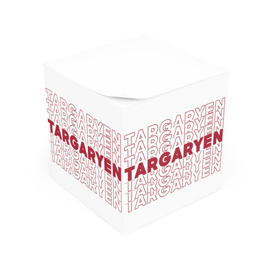 Targaryen Note Cube - Fandom-Made