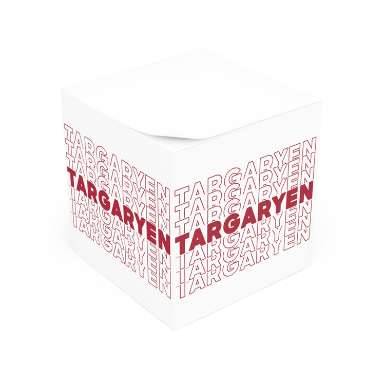 Targaryen Note Cube - Fandom-Made
