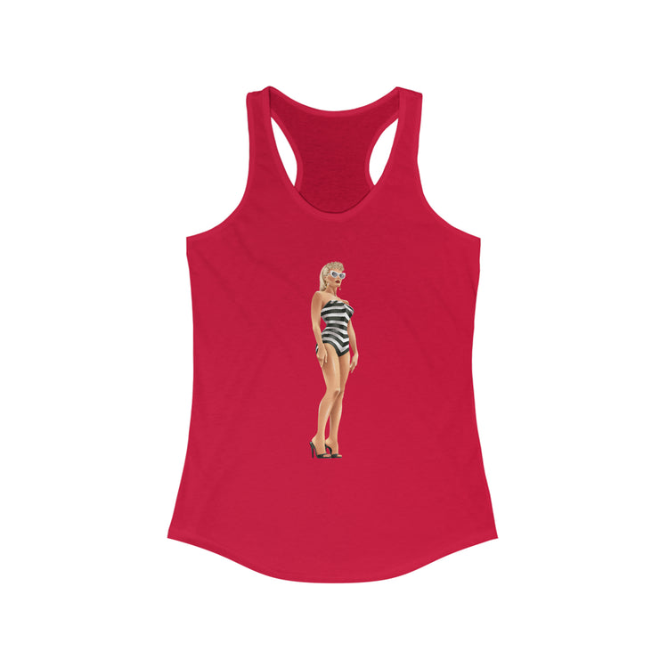 Barbie Women's Ideal Racerback Tank - Fandom-Made