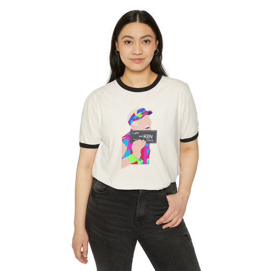 Mugshot Ken Ringer T-Shirt - Fandom-Made