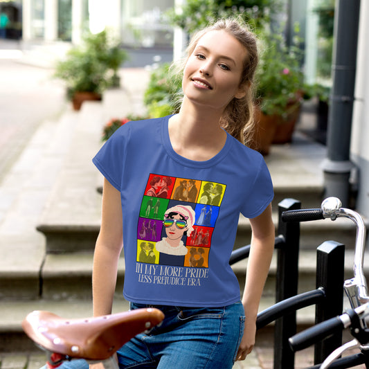 More Pride Less Prejudice Crop Tee - Fandom-Made