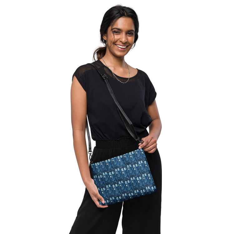 Tardis All-Over Print Crossbody Bag - Fandom-Made