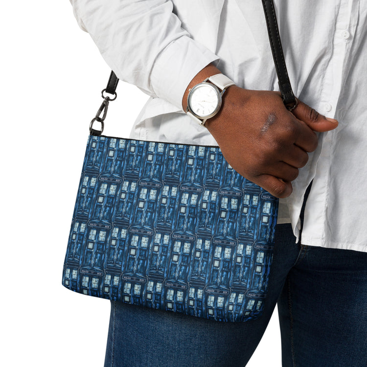 Tardis All-Over Print Crossbody Bag - Fandom-Made