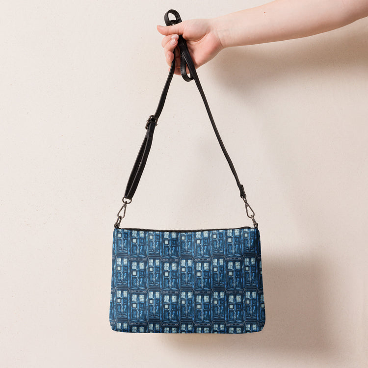 Tardis All-Over Print Crossbody Bag - Fandom-Made