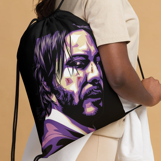 John W. Drawstring Bag - Fandom-Made