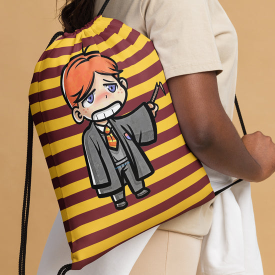 Ron Weasley All-Over Print Drawstring Bag - Fandom-Made