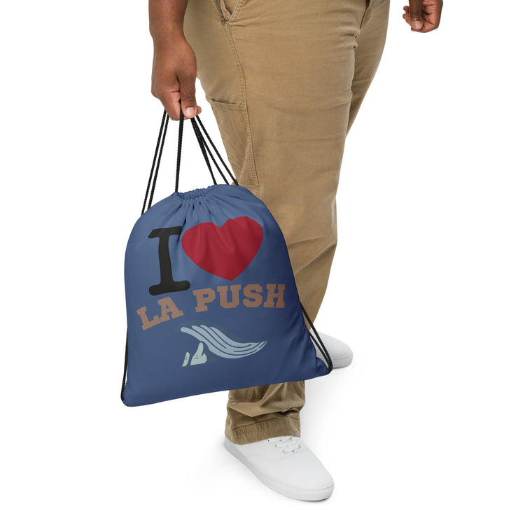 I Love La Push Drawstring Bag