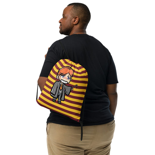 Ron Weasley All-Over Print Drawstring Bag - Fandom-Made