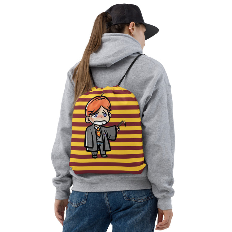 Ron Weasley All-Over Print Drawstring Bag - Fandom-Made