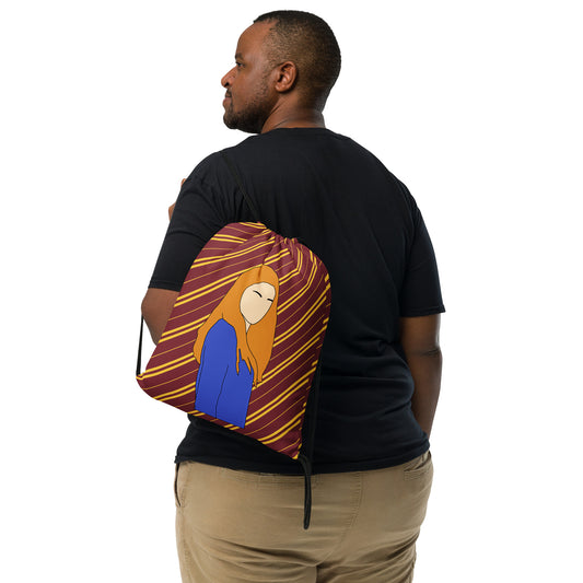 Ginny Weasley All-Over Print Drawstring Bag - Fandom-Made