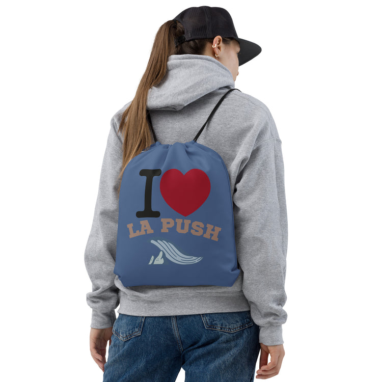 I Love La Push Drawstring Bag