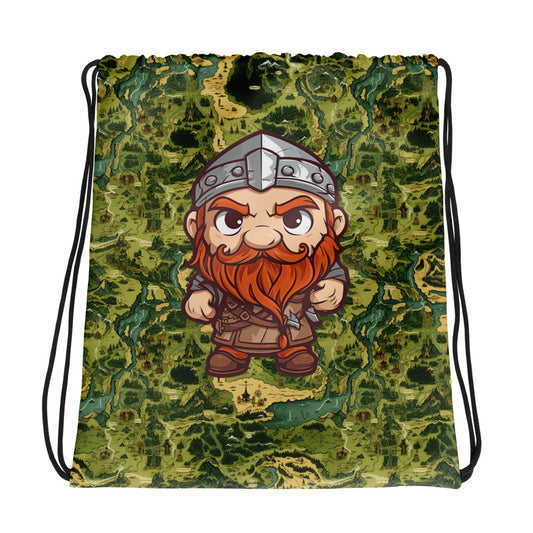 Gimli All-Over Print Drawstring Bag - Fandom-Made