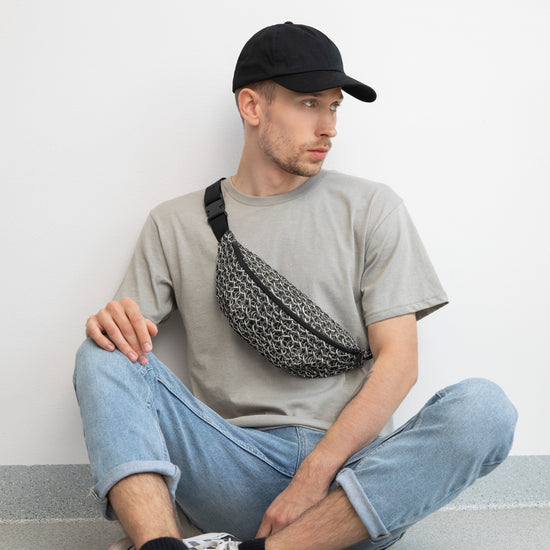 Chainmail All-Over Print Fanny Pack - Fandom-Made