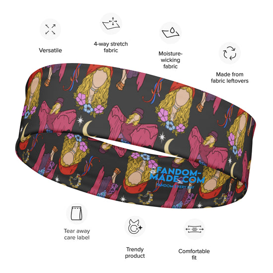 Stevie Nicks All Over Print Headband - Fandom-Made