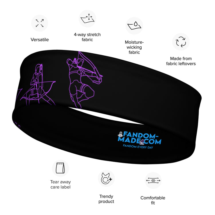 Hawkeye Outline Headband - Fandom-Made