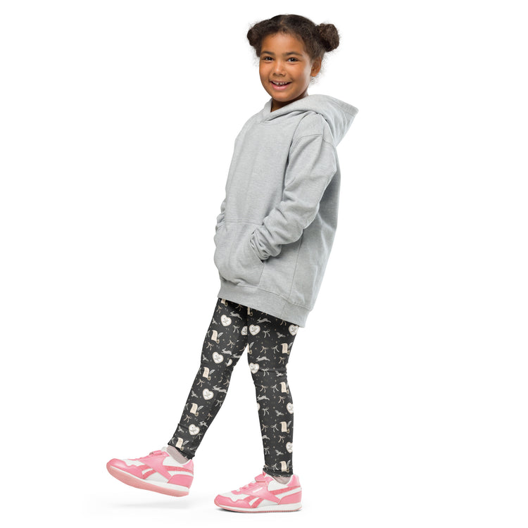 Tortured Poet All-Over Print Kids Leggings - Fandom-Made