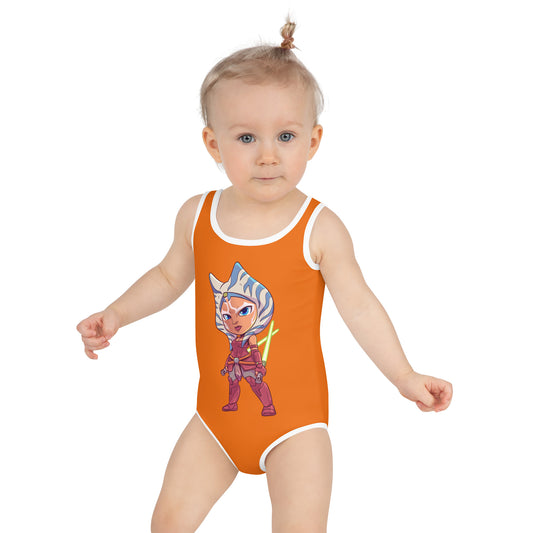 Ahsoka Kids Swimsuit - Fandom-Made
