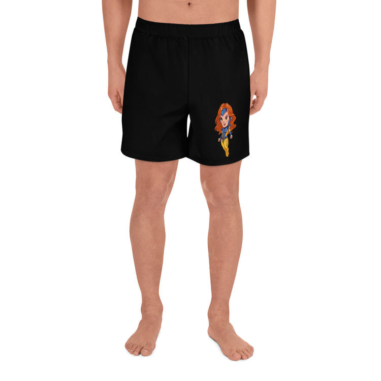 Jean Grey Men's Athletic Shorts - Fandom-Made