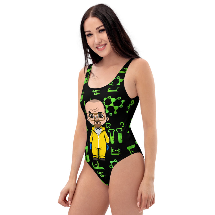 Walter White All-Over Print One-Piece Swimsuit - Fandom-Made