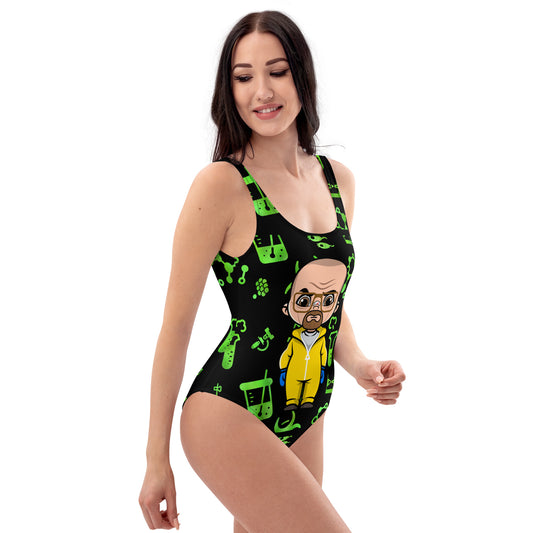 Walter White All-Over Print One-Piece Swimsuit