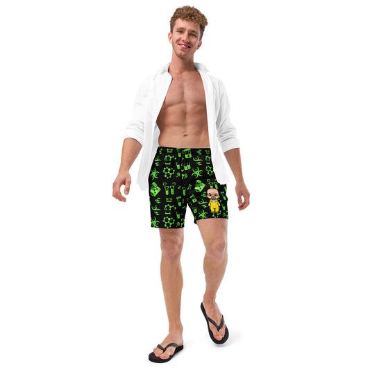 Walter White All-Over Print Swim Trunks - Fandom-Made