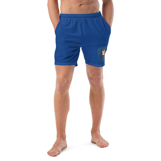 Timey Wimey Tenth Doctor Recycled Swim Trunks - Fandom-Made