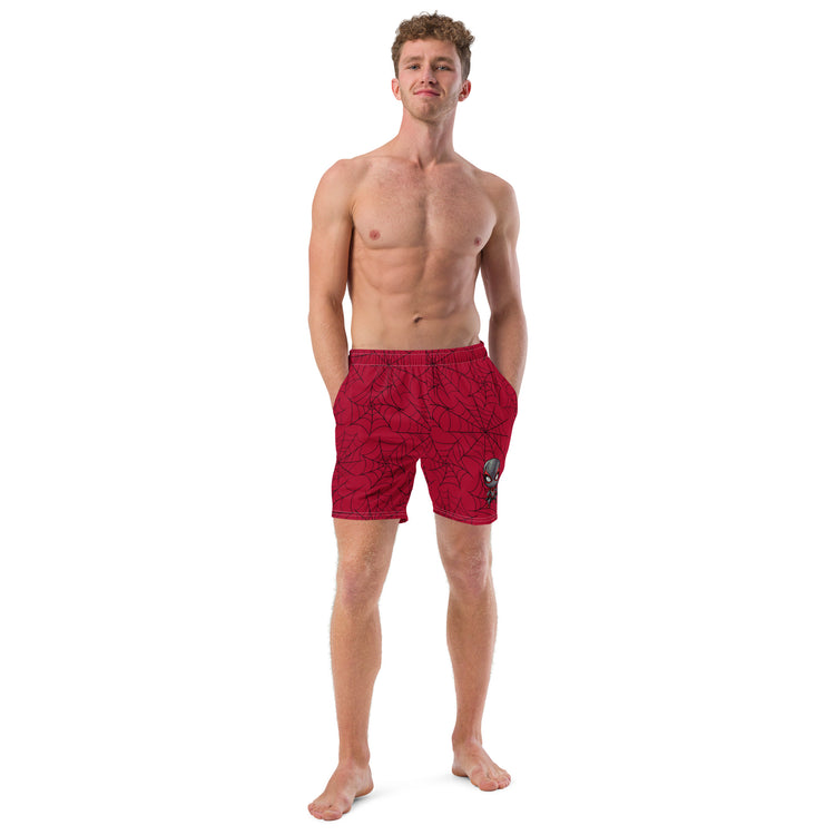 Miles Morales All-Over Print Swim Trunks - Fandom-Made