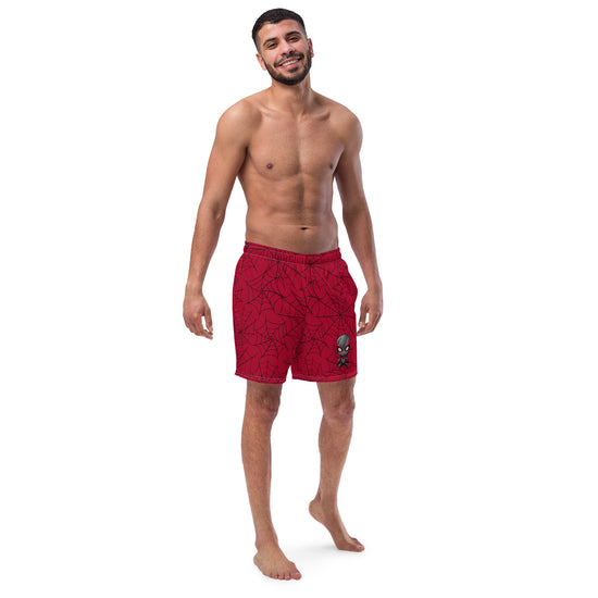 Miles Morales All-Over Print Swim Trunks - Fandom-Made