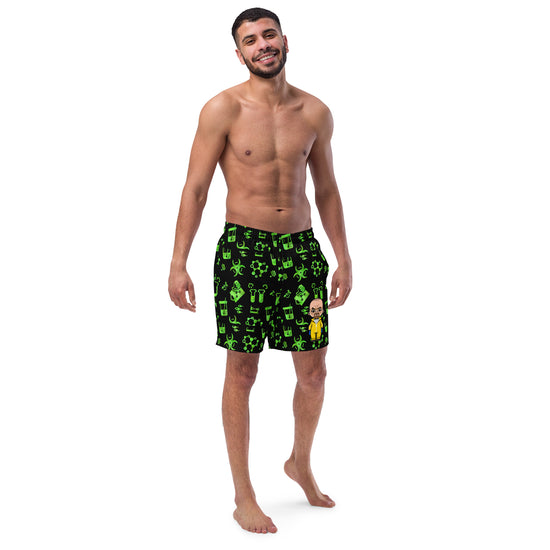 Walter White All-Over Print Swim Trunks - Fandom-Made